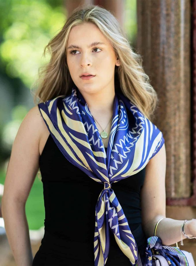 luxury silk scarves sayna london british brand